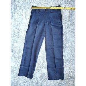 Little Boys' Haggar Cool 18 Pro Uniform Dress Pants, Navy Blue, Size: 5R, NWT